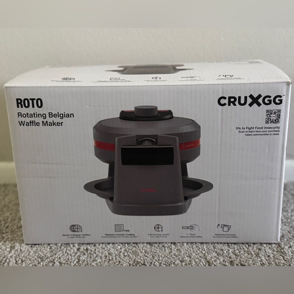 CRUXGG Waffle Maker